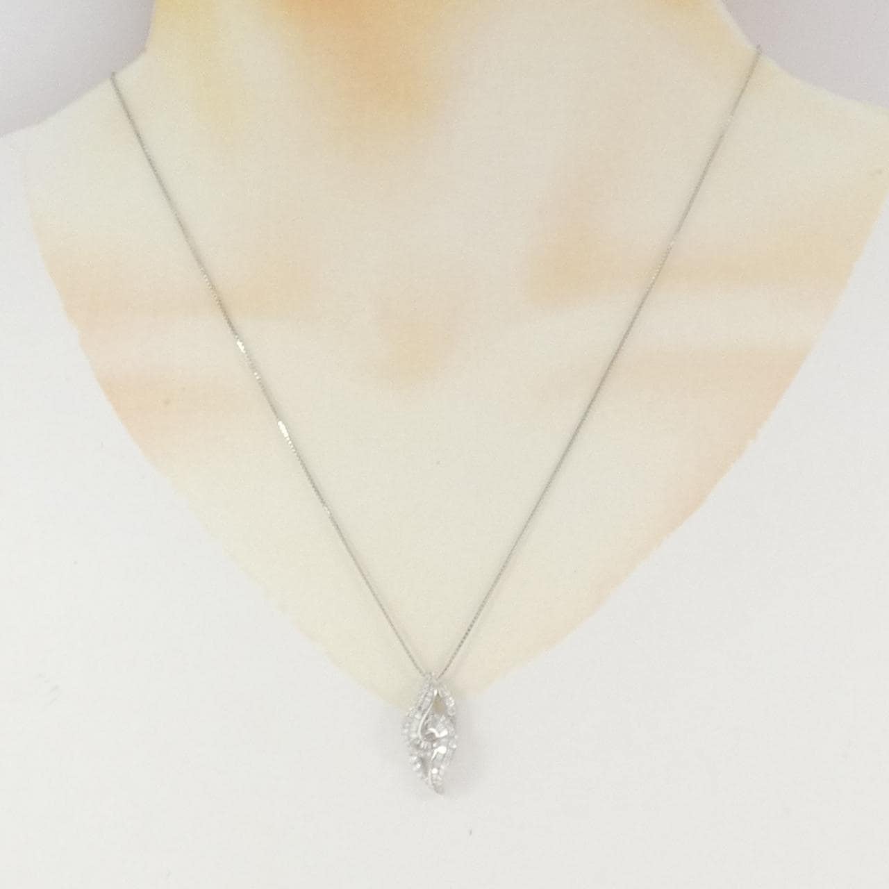 PT900/PT850 ダイヤモンド ネックレス 0.51CT