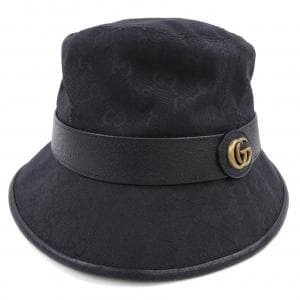 グッチ GUCCI ダブルG付き GGキャンバス バケットハット 576587 4HG53 ハット