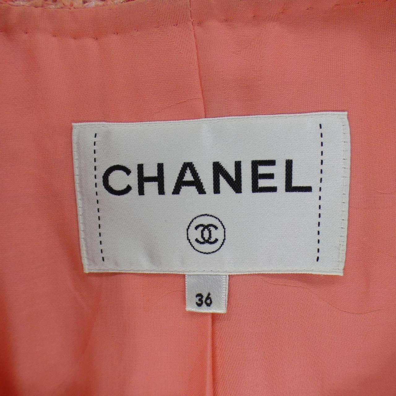 シャネル CHANEL P63284V48654 20P ノーカラージャケット