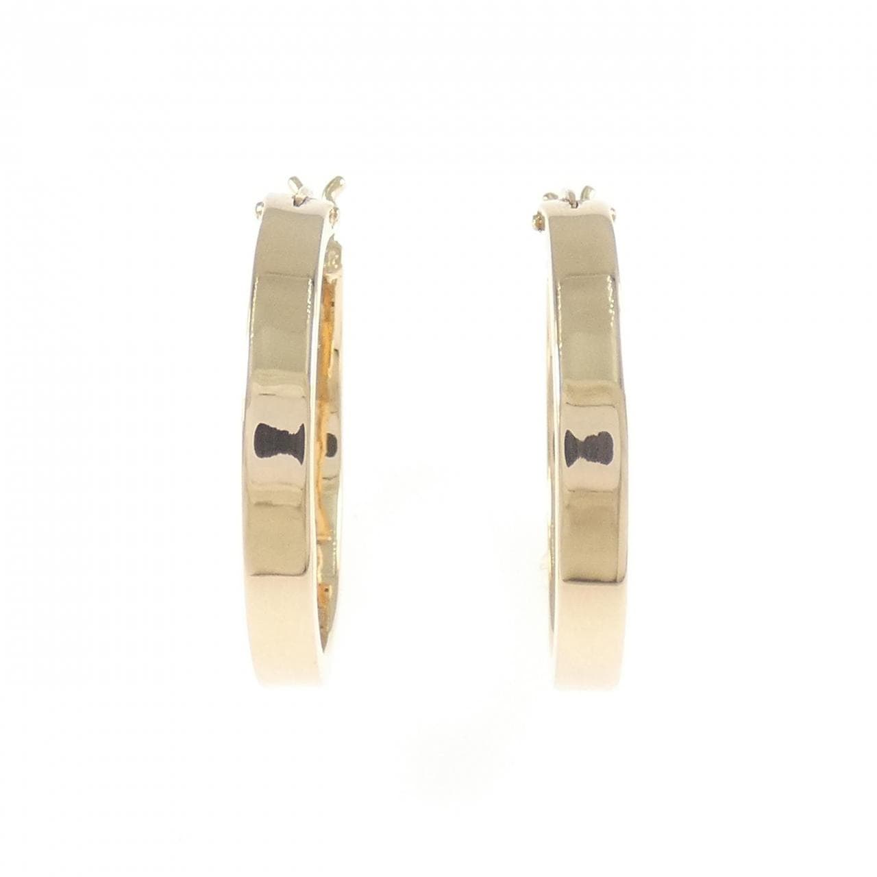 18KPG フープ ピアス