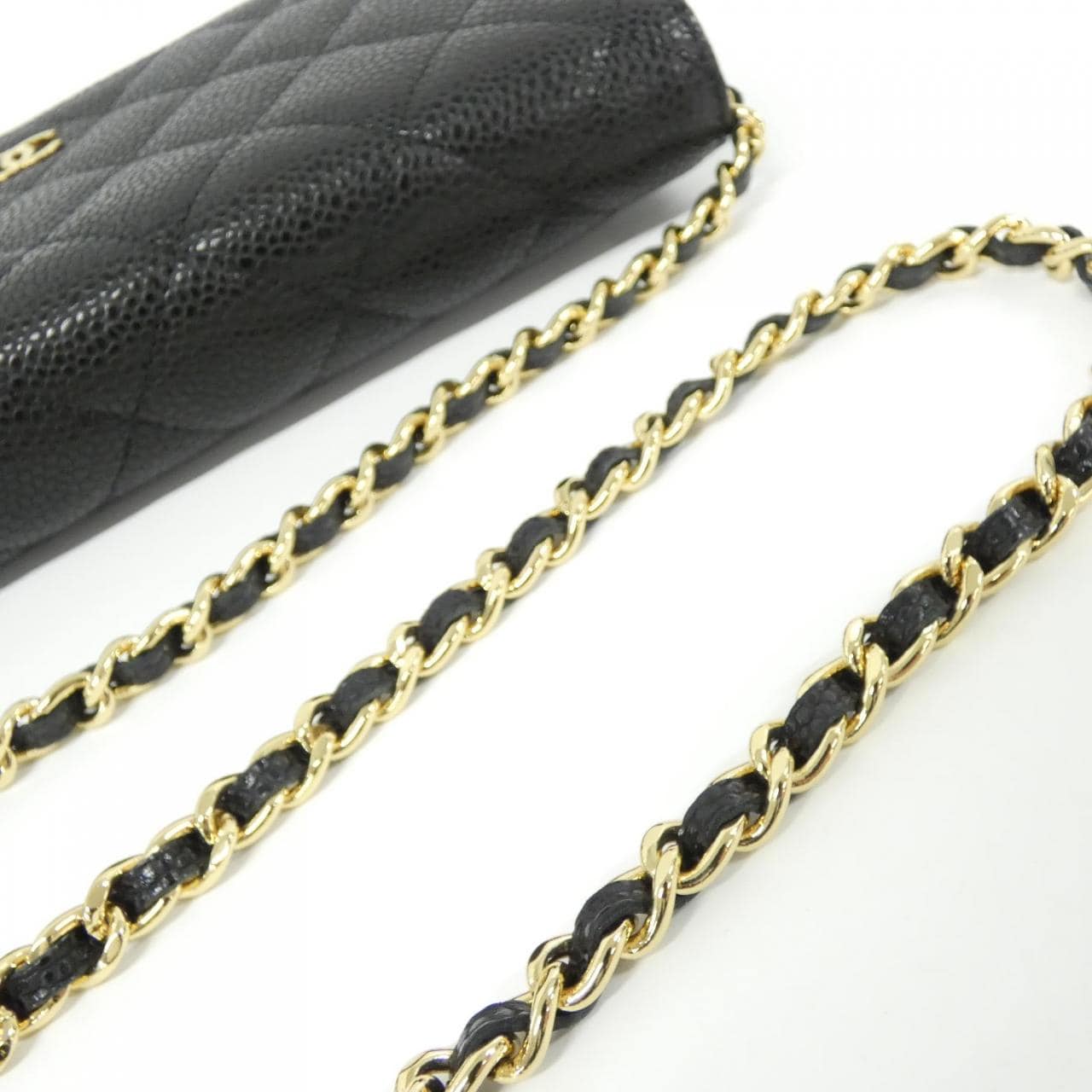 シャネル タイムレスクラシック ライン 33814 チェーンウォレット