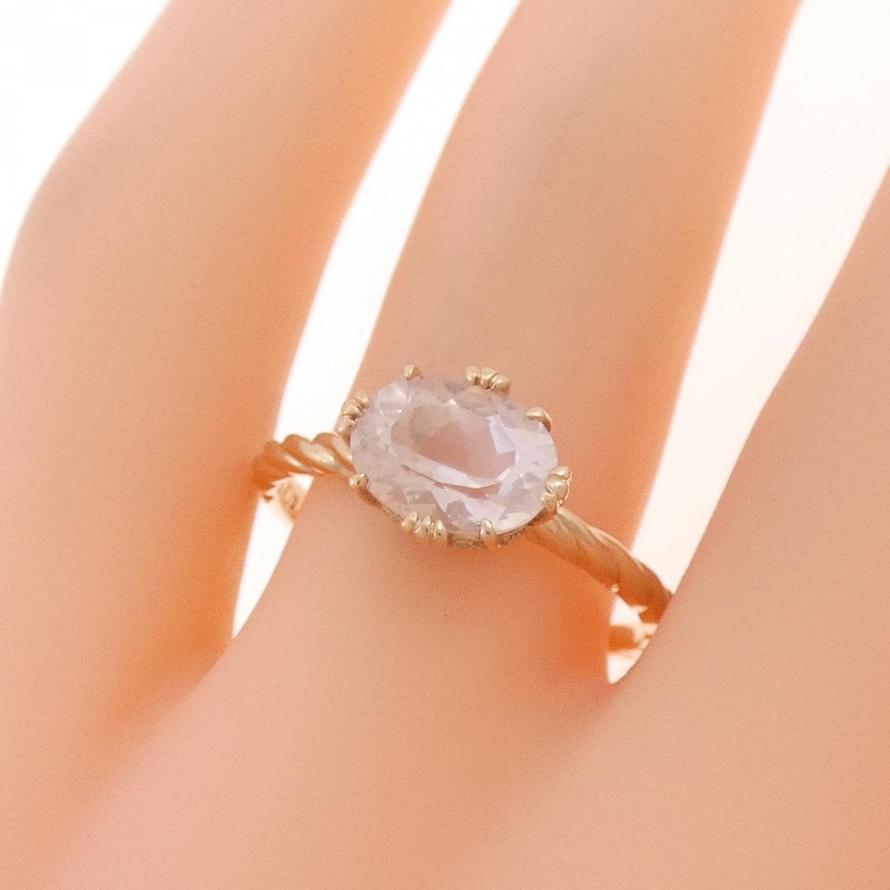 ルジアダ ローズクオーツ リング