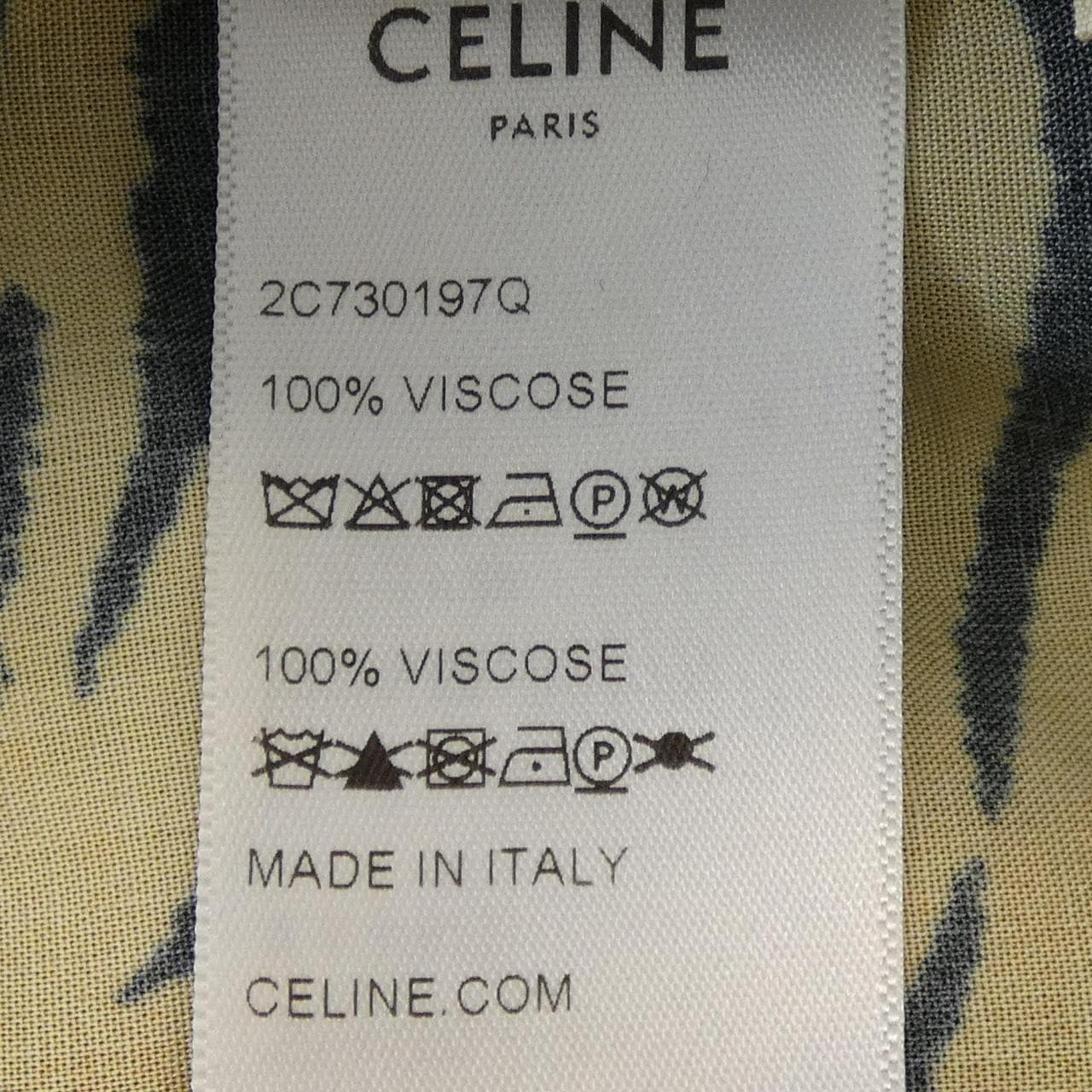 セリーヌ CELINE 2C730197Q S／Sシャツ