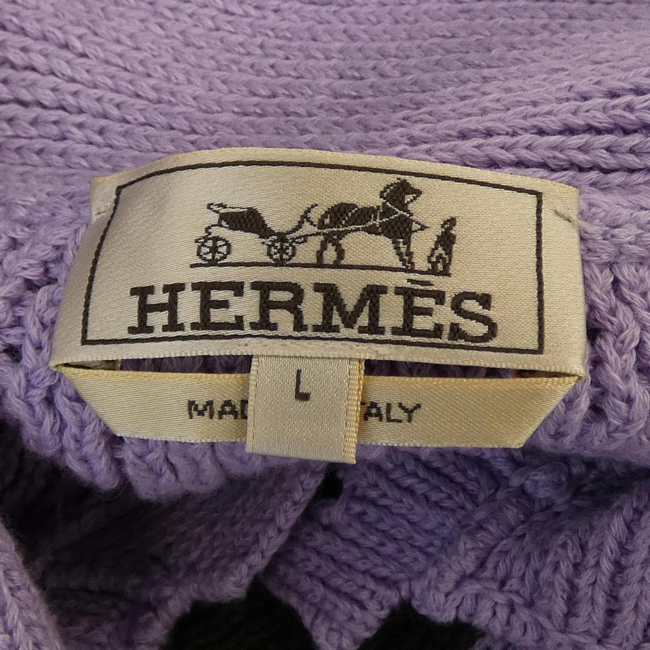エルメス HERMES マキシメッシュポロ *31-5736 ニット