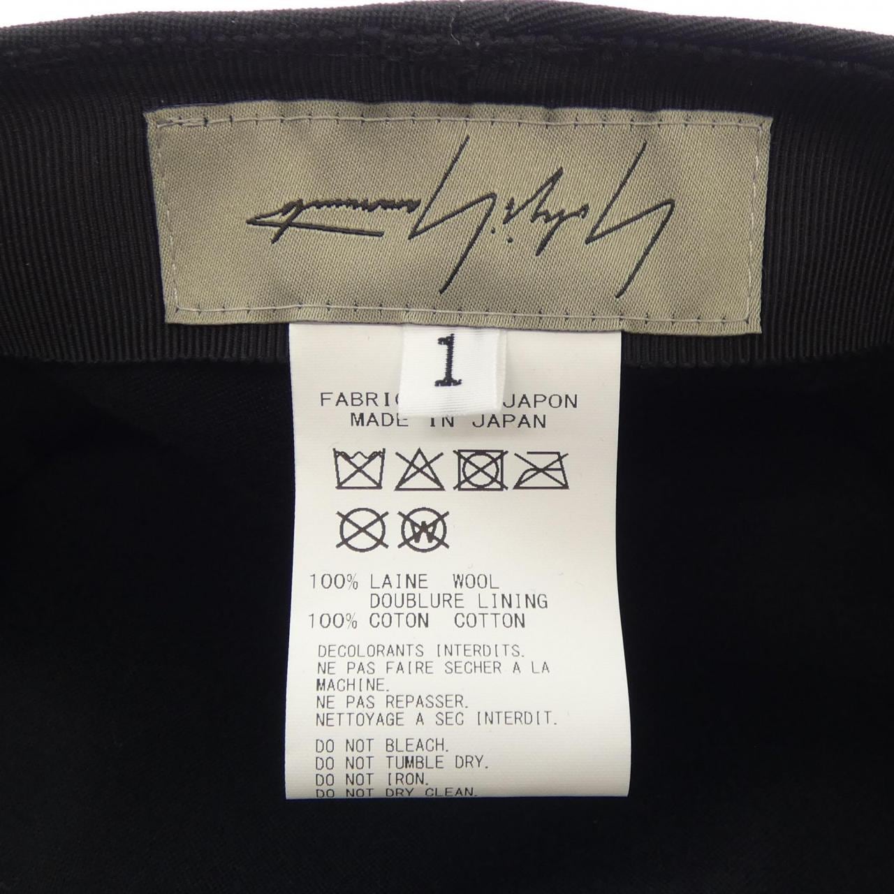 ヨウジヤマモト YOHJI YAMAMOTO FK-H01-100 キャップ