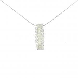 PT950/PT850 ダイヤモンド ネックレス 1.00CT