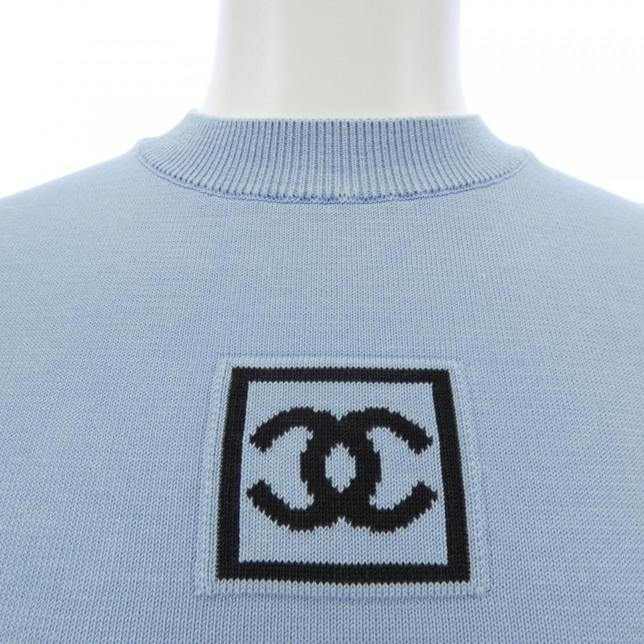 【ヴィンテージ】シャネル CHANEL IDENTIFICATION P21671V01329 03A ニット