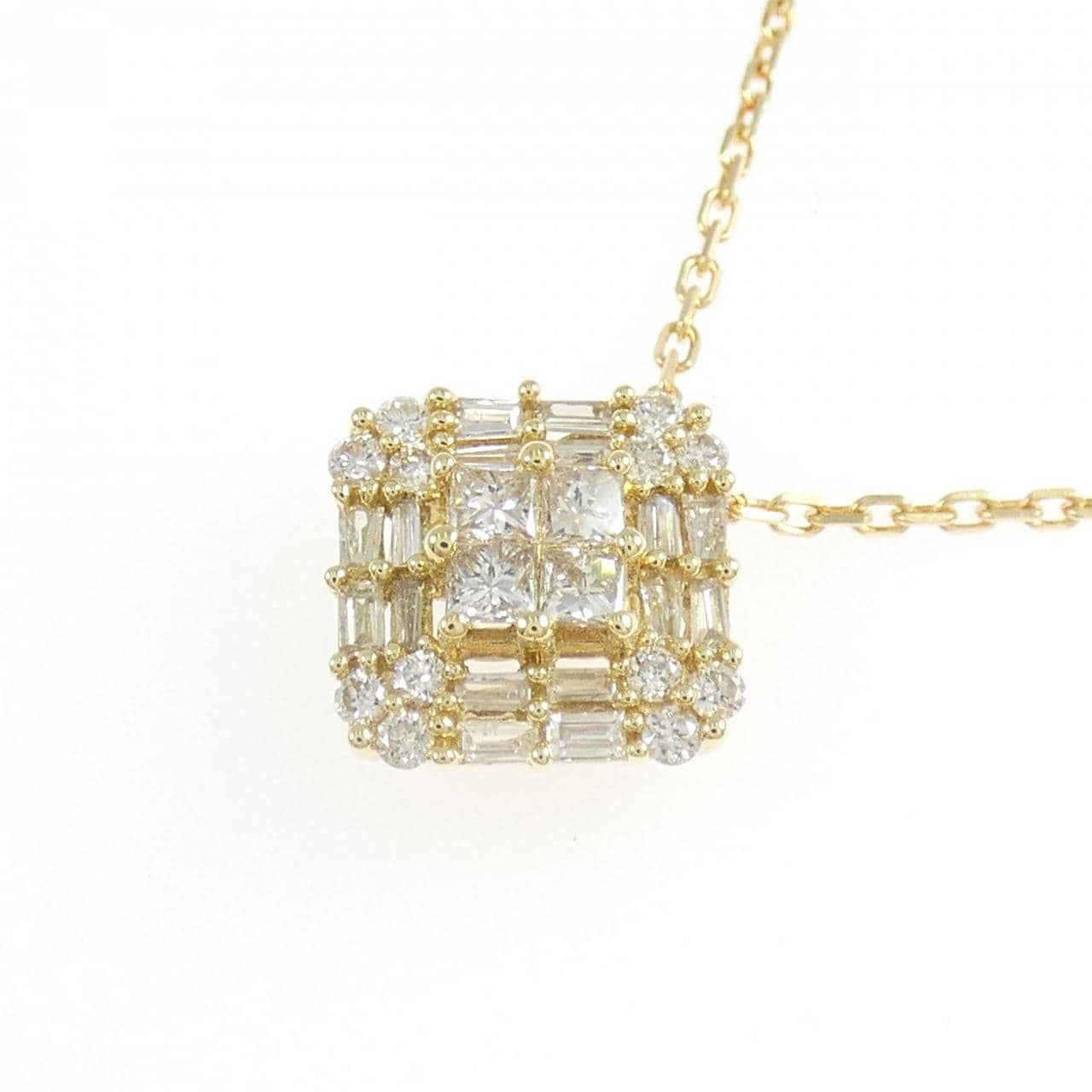 K18YG ダイヤモンド ネックレス 0.50CT