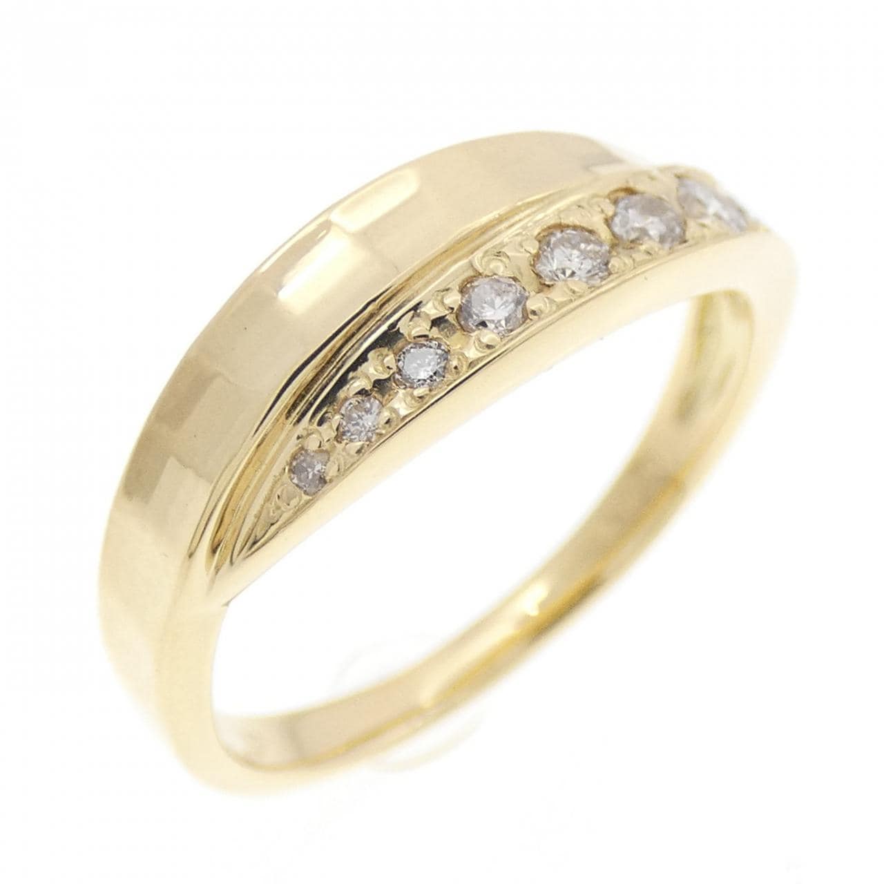 K18YG ダイヤモンド リング 0.20CT