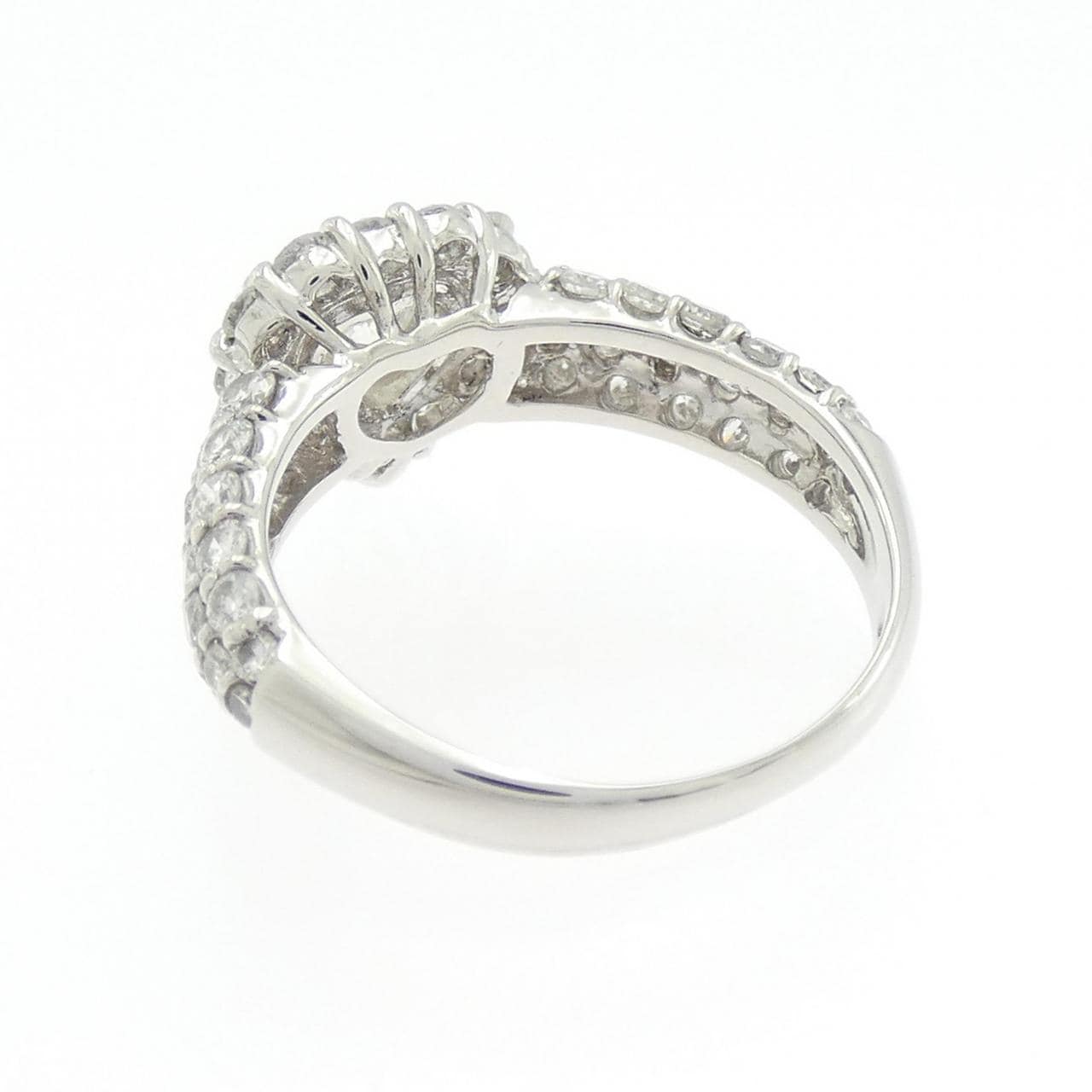 PT900 Heart Diamond Ring 0.45CT