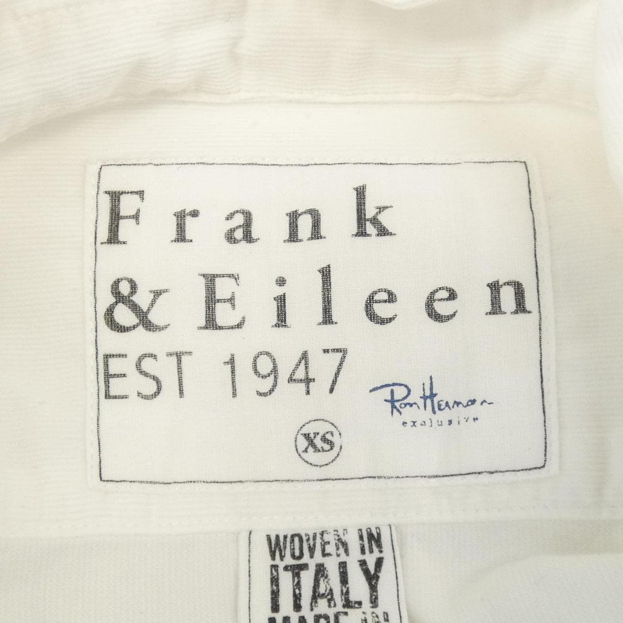 フランクアンドアイリーン FRANK&EILEEN シャツ