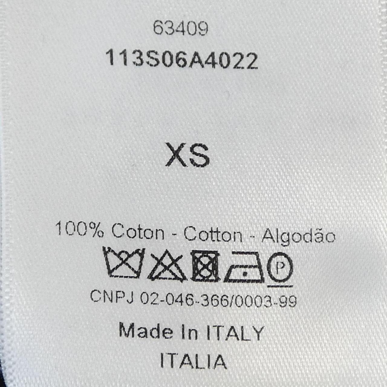 クリスチャンディオール CHRISTIAN DIOR オブリークコットンジャージー 113S06A4022 パーカー