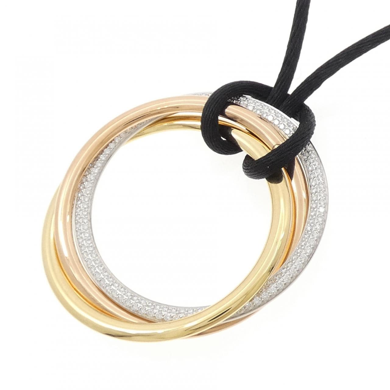 カルティエ トリニティ エクストララージ ネックレス