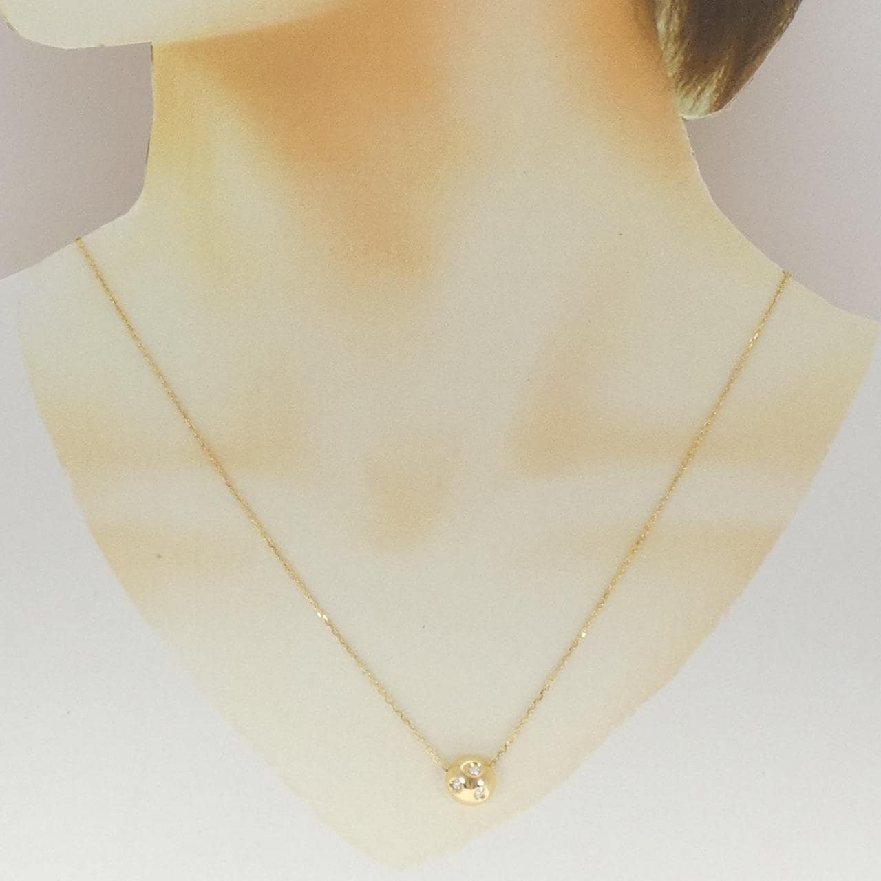 ミキモト ダイヤモンド ネックレス 0.06CT