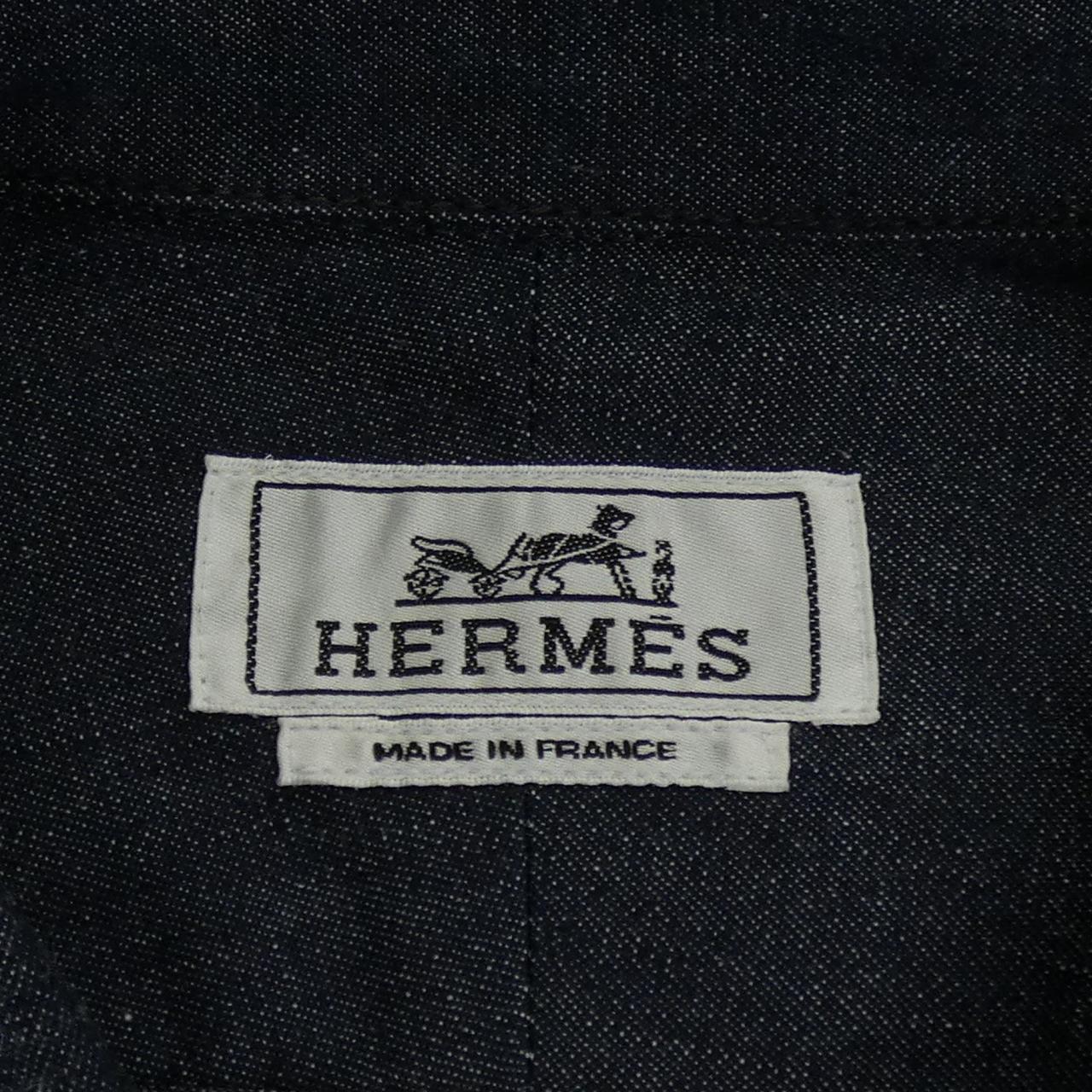 エルメス HERMES 566220HA S／Sシャツ