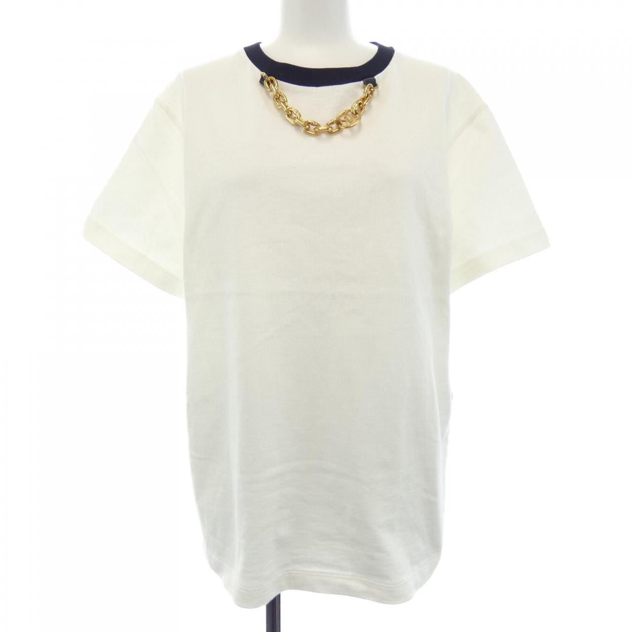 ルイヴィトン LOUIS VUITTON コントラストトリムTシャツ FPTS37OB0 Tシャツ