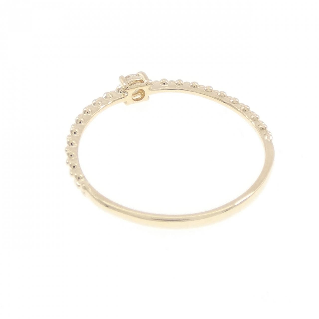 K10YG ダイヤモンド リング 0.05CT