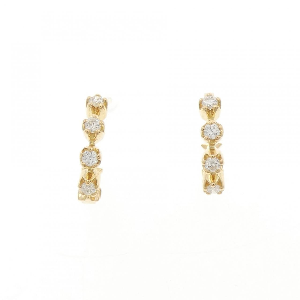 スタージュエリー ダイヤモンド ピアス 0.16CT