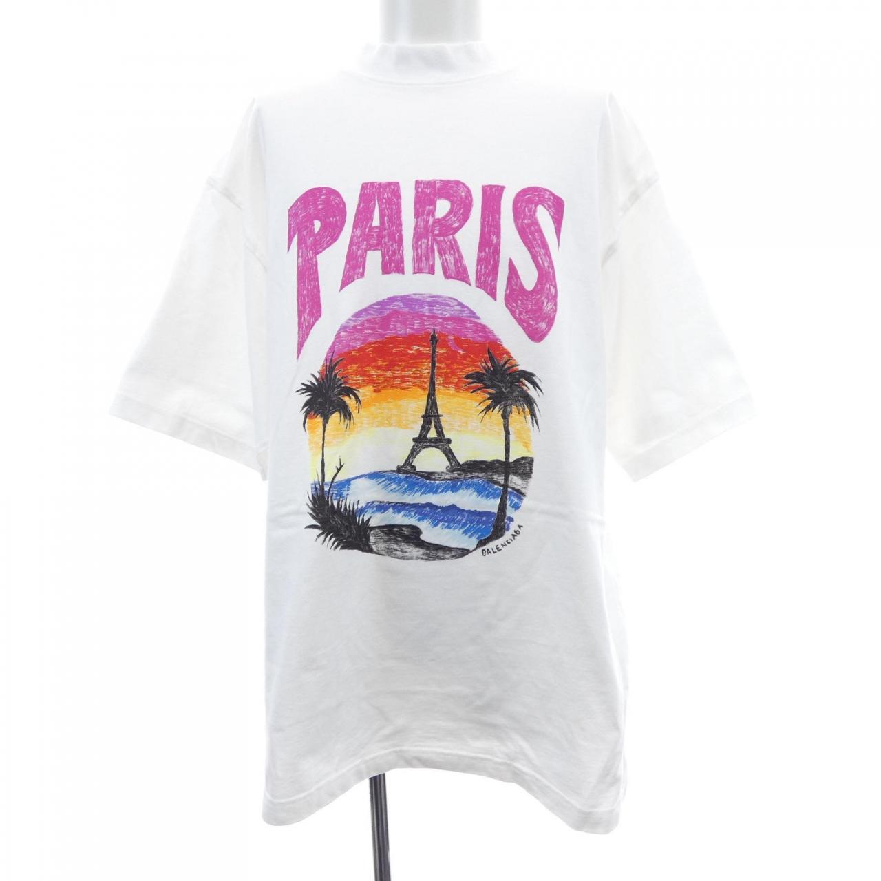 バレンシアガ BALENCIAGA 764235 TPVL9 UNISEX Tシャツ