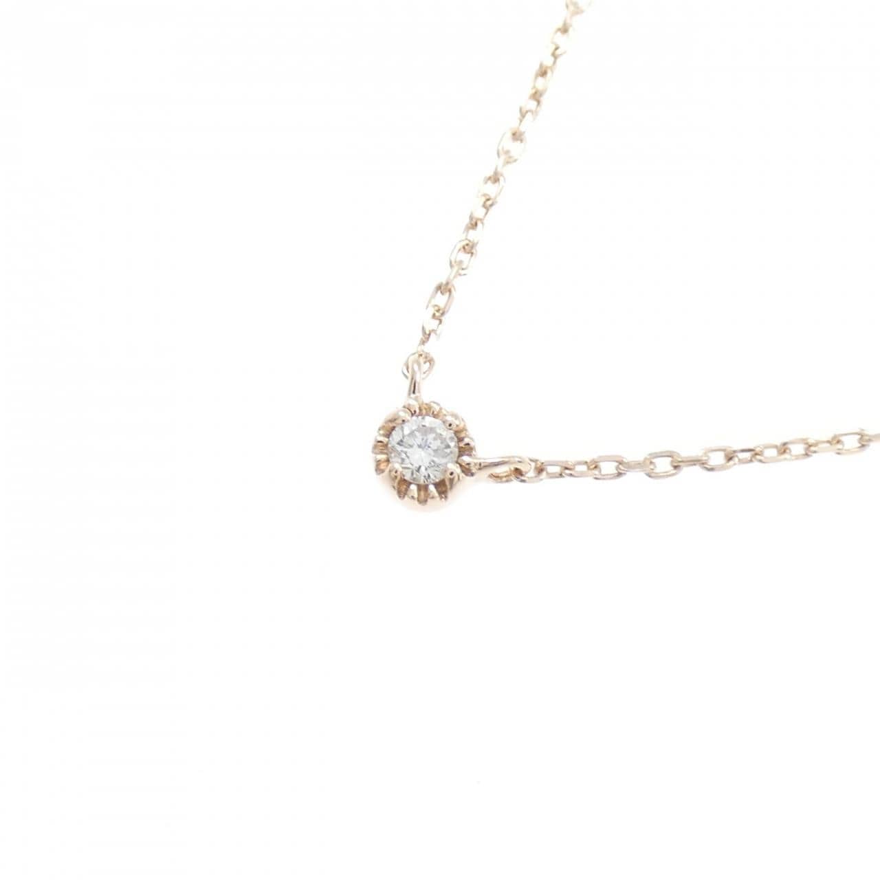 エテ ダイヤモンド ネックレス 0.02CT