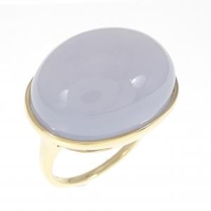 K18YG カルセドニー リング 20.00CT