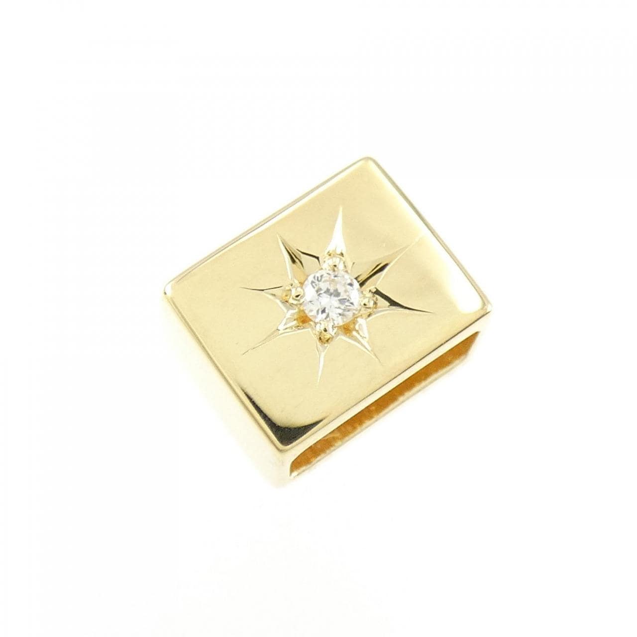 コメ兵｜【新品】K18YG ダイヤモンド ペンダント 0.03CT｜ジュエリー