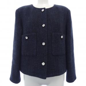 シャネル CHANEL ノーカラージャケット