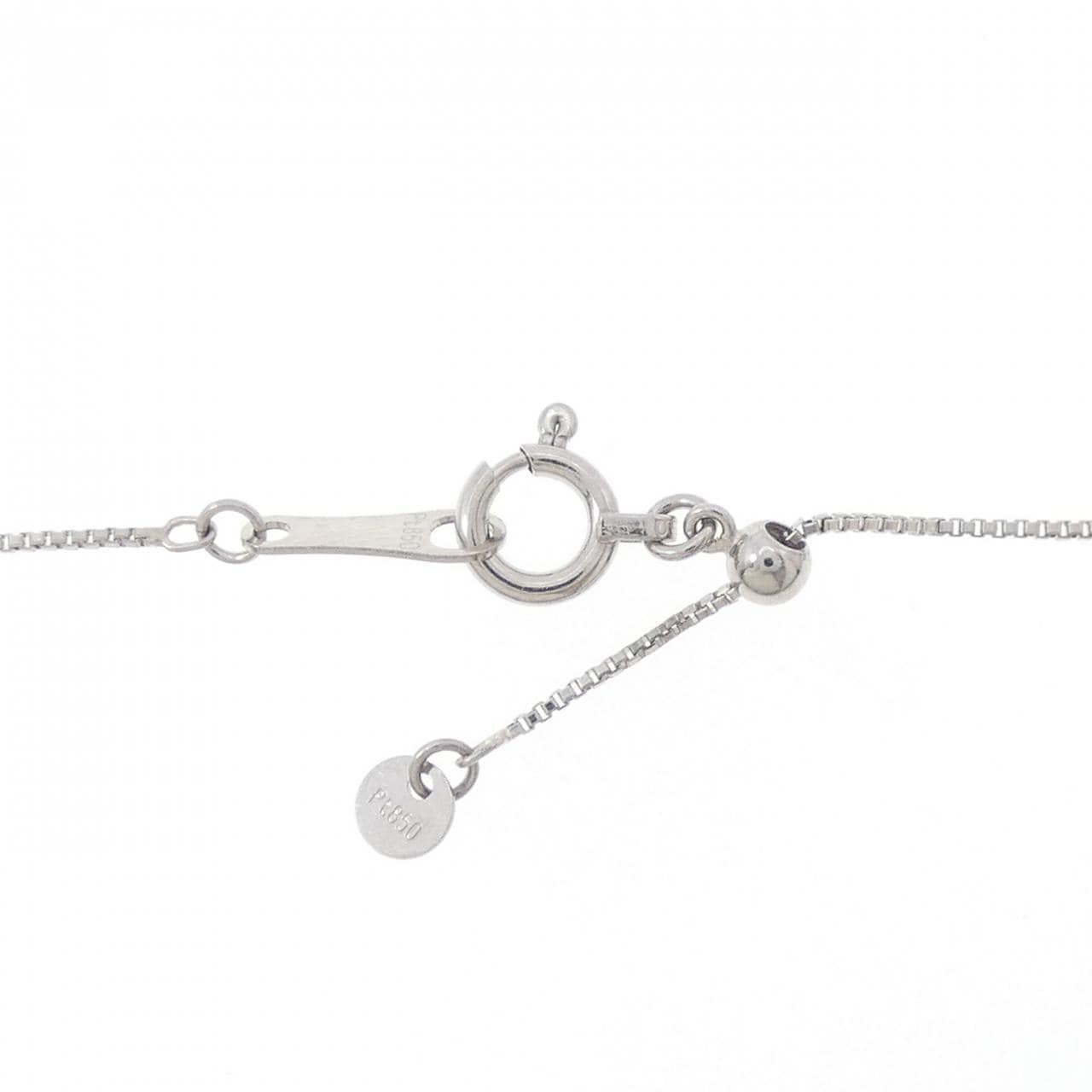 【新品】PT900/PT850 ダイヤモンド ネックレス 0.80CT