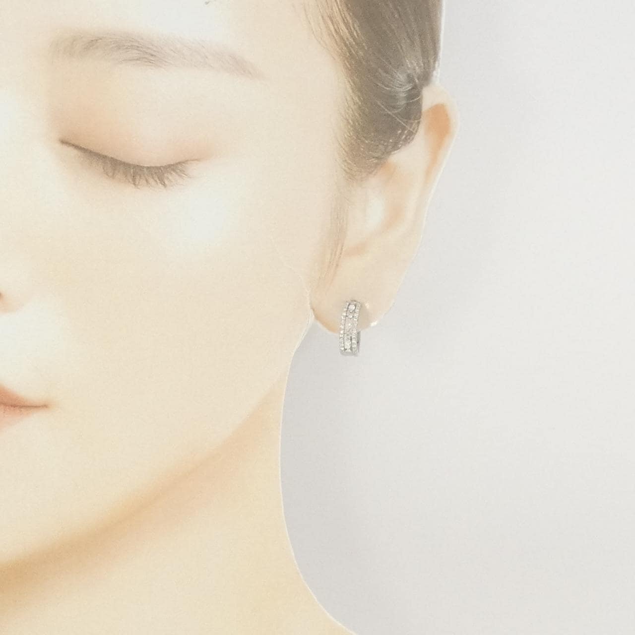 【新品】PT900 ダイヤモンド ピアス 0.50CT