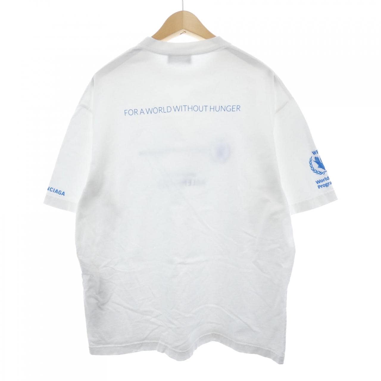 BALENCIAGA世界糧食計劃署 612966 TMVL2 男女通用 T 卹