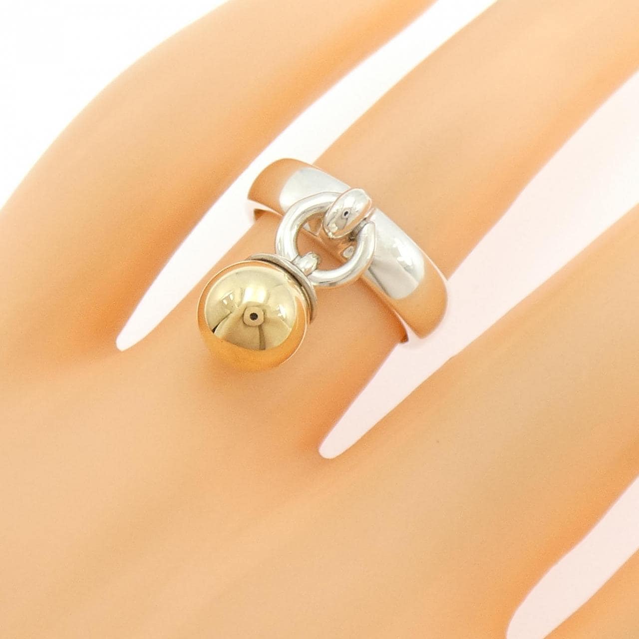 ティファニー 925/750YG リング