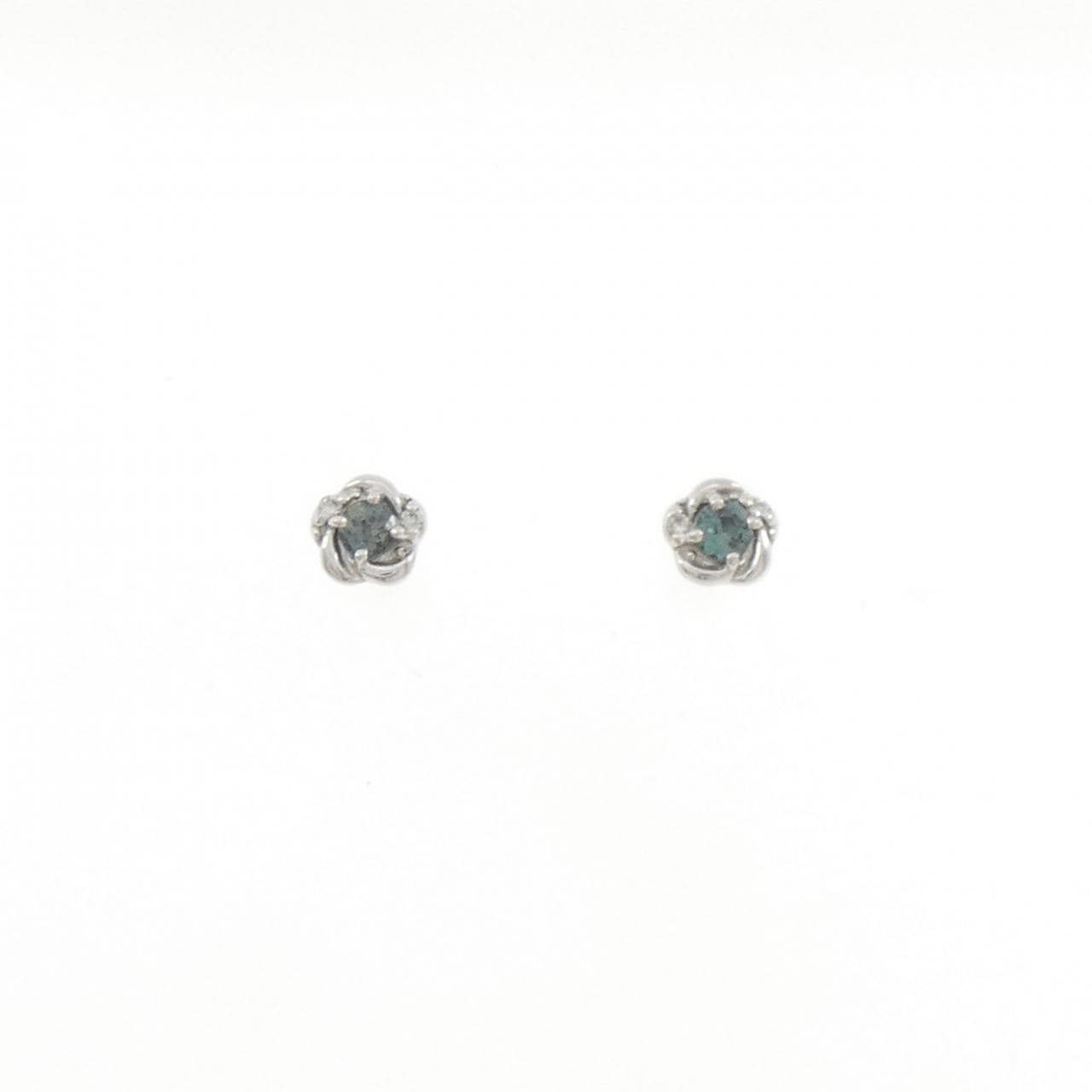 PT900 アレキサンドライト ピアス