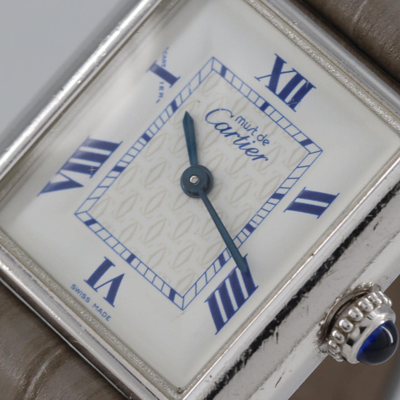 【ノーメンテナンス還元価格】カルティエ マストタンクSM W1014054 シルバー クォーツ