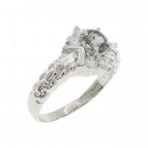 PT900 アレキサンドライト リング 0.43CT