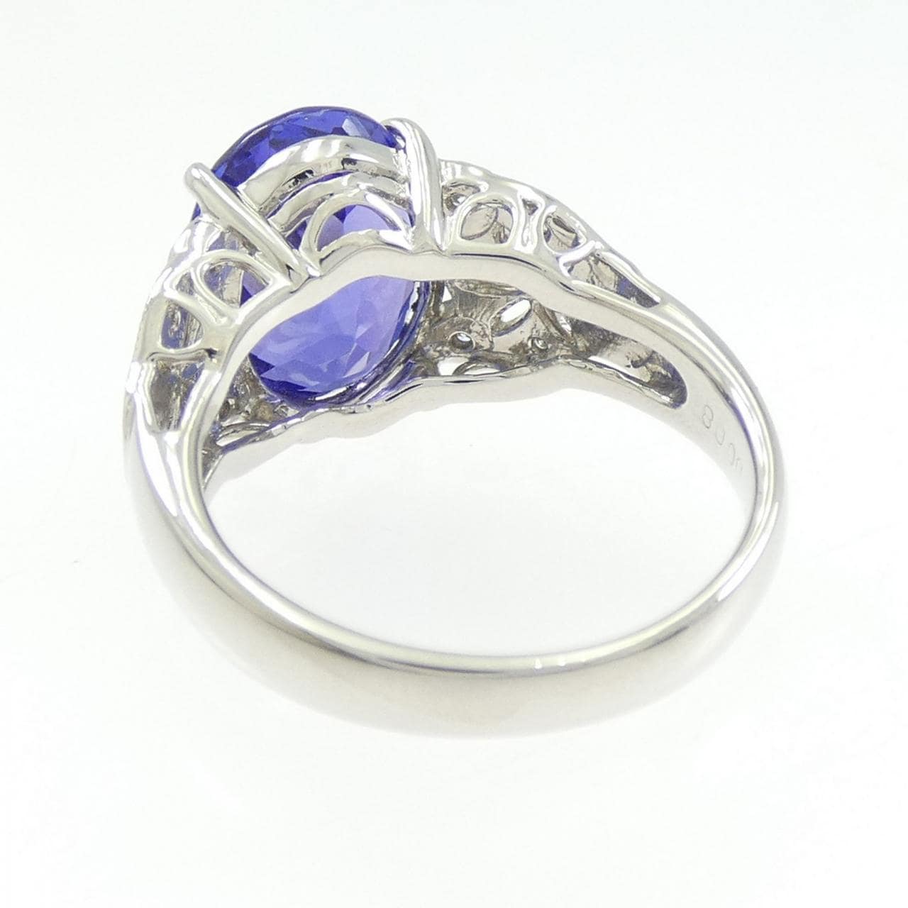 PT900 タンザナイト リング 5.10CT