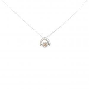 PT900/PT850 ダイヤモンド ネックレス 0.30CT