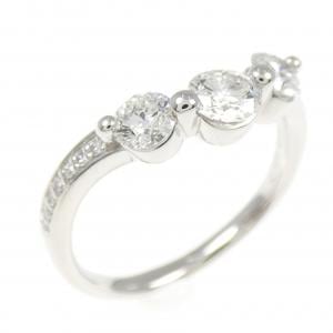 PT Diamond Ring 0.209CT 0.302CT 0.218CT E IF 3EXT-EXT