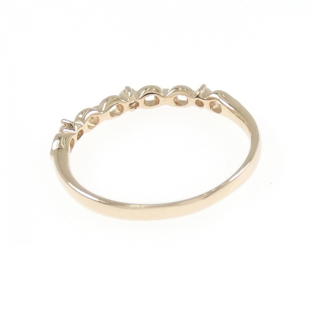 K18PG ダイヤモンド リング 0.10CT