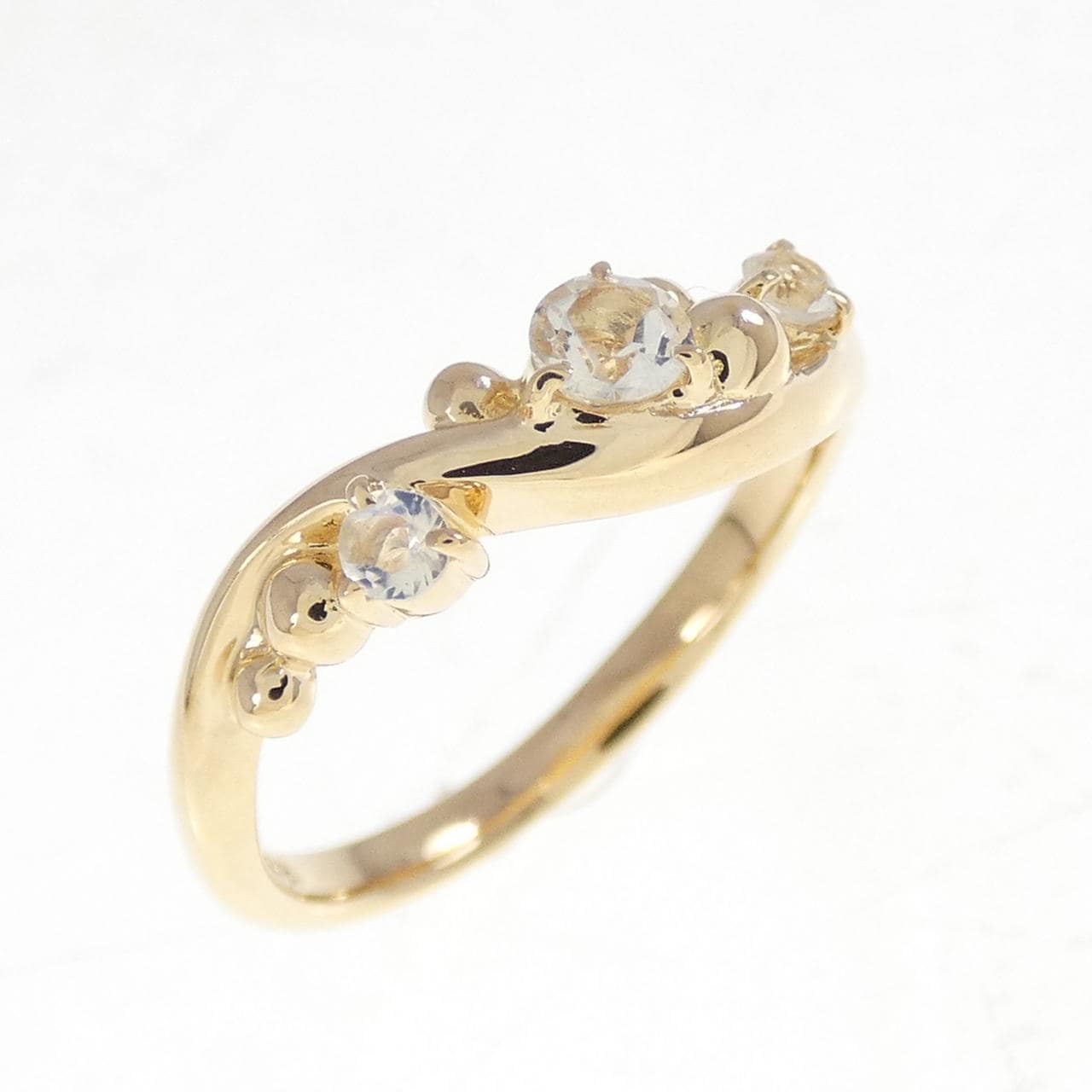 4゜C ムーンストーン リング