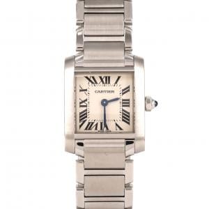 カルティエ タンクフランセーズSM W51008Q3 SS クォーツ