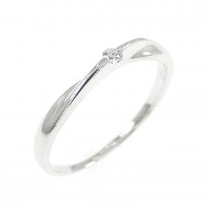 K18WG ダイヤモンド リング 0.03CT