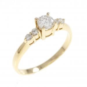 K18YG ダイヤモンド リング 0.22CT