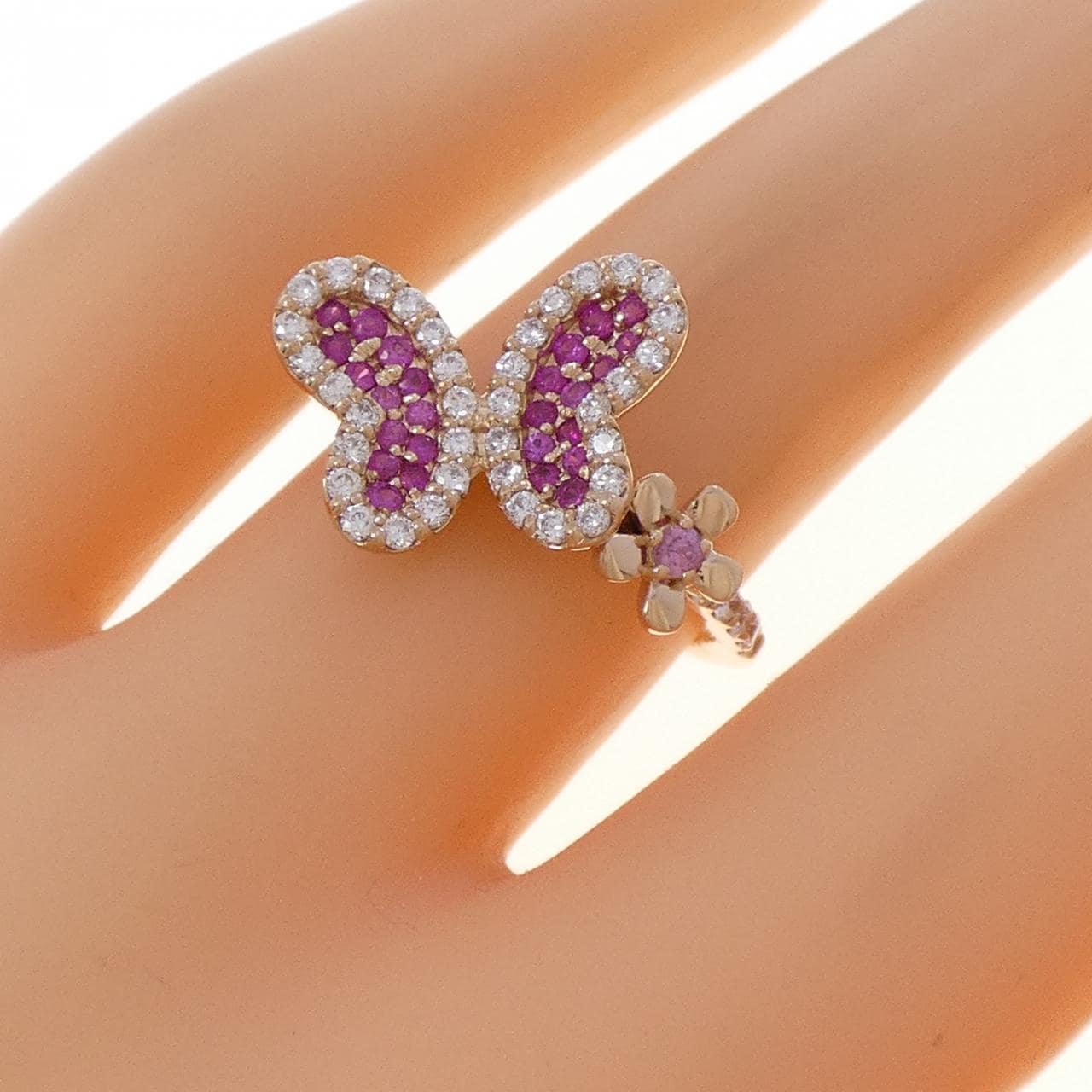 K18PG藍寶石0.24CT