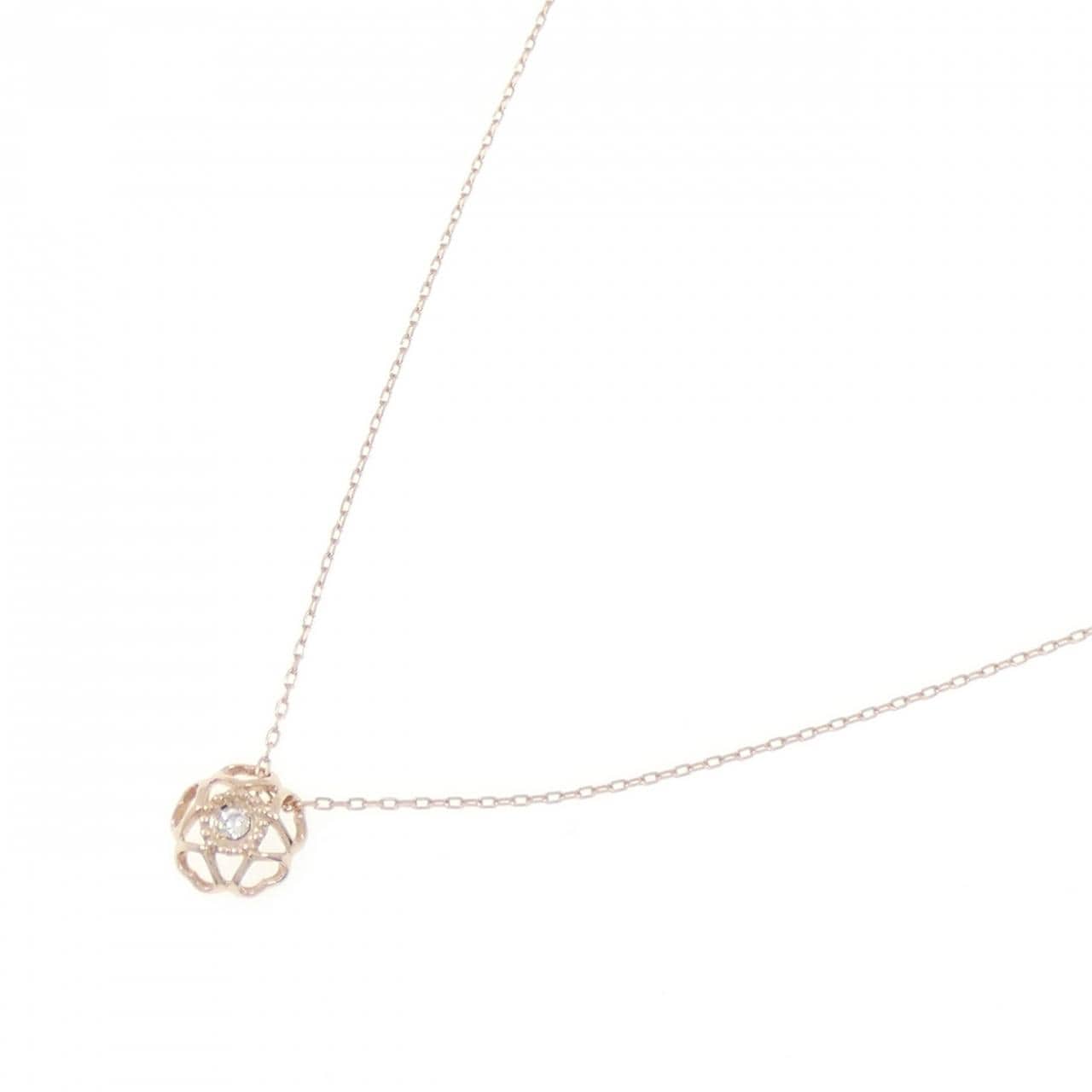 スタージュエリー ダイヤモンド ネックレス 0.01CT