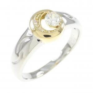 PT/K18YG ダイヤモンド リング 0.202CT