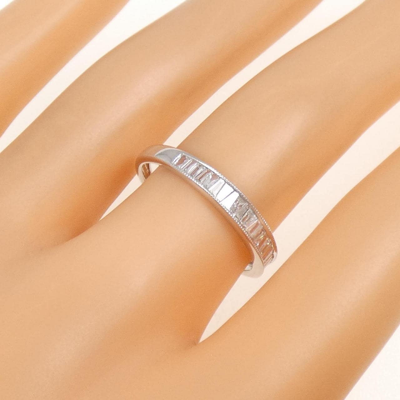 K18WG ダイヤモンド リング 0.30CT