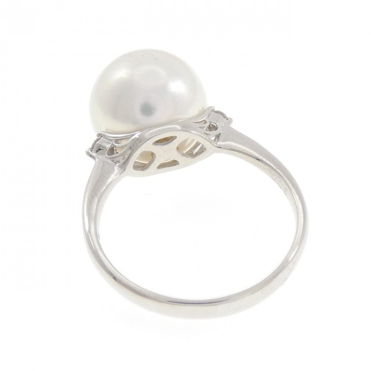 PT900 白蝶パール リング 12mm