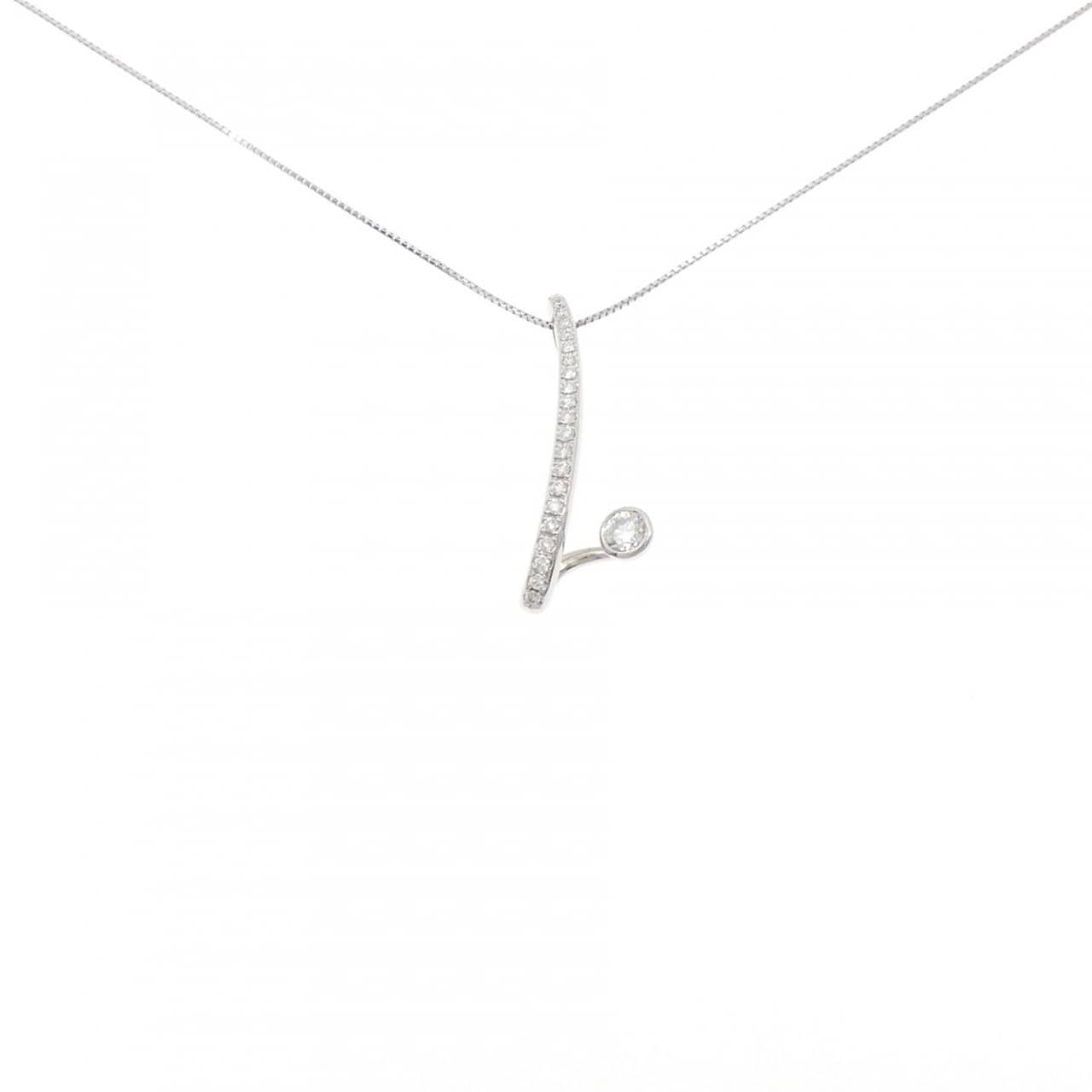 PT900/PT850 ダイヤモンド ネックレス 0.33CT
