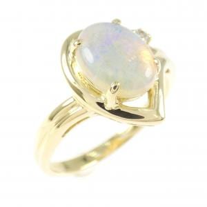 750YG オパール リング 0.96CT