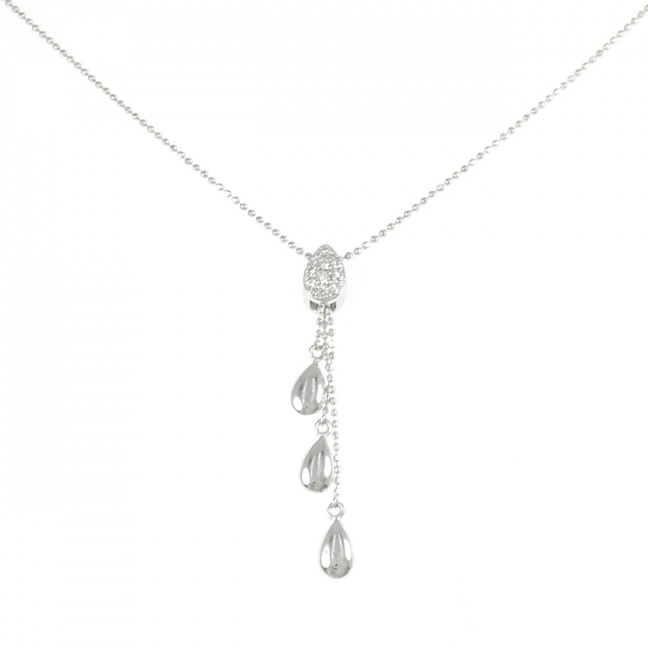 PT900/PT850 ダイヤモンド ネックレス 0.11CT